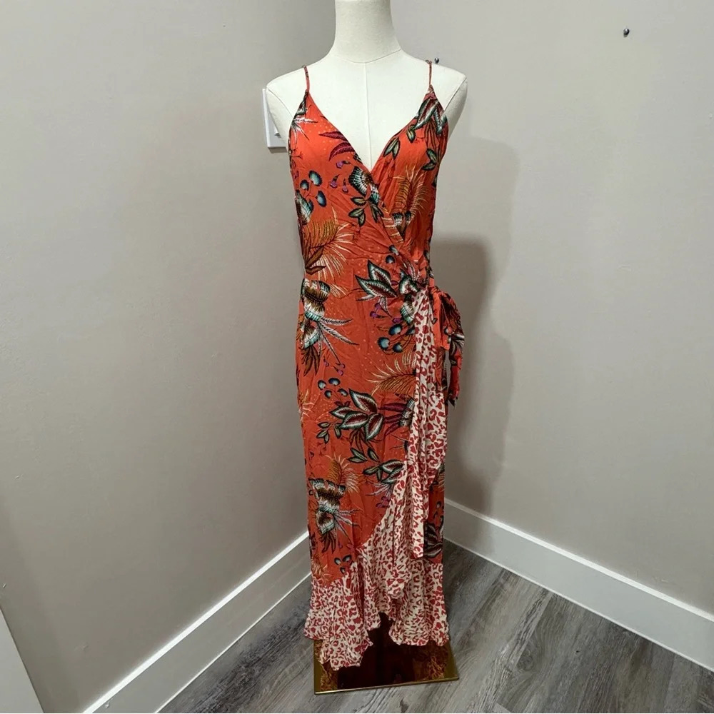 SOLD Farm Rio for Anthropologie Musette Maxi Dress M - Picture 3 of 7